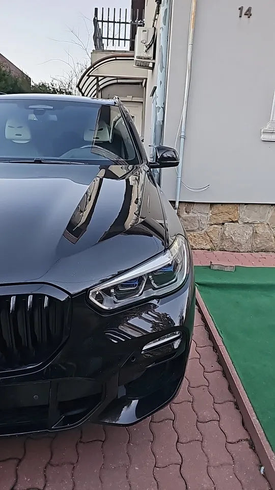 BMW Gloss Black M Style Mirror Caps for X3 X4 X5 X6 iX3 G01 G02 G05 G06 G07 2018