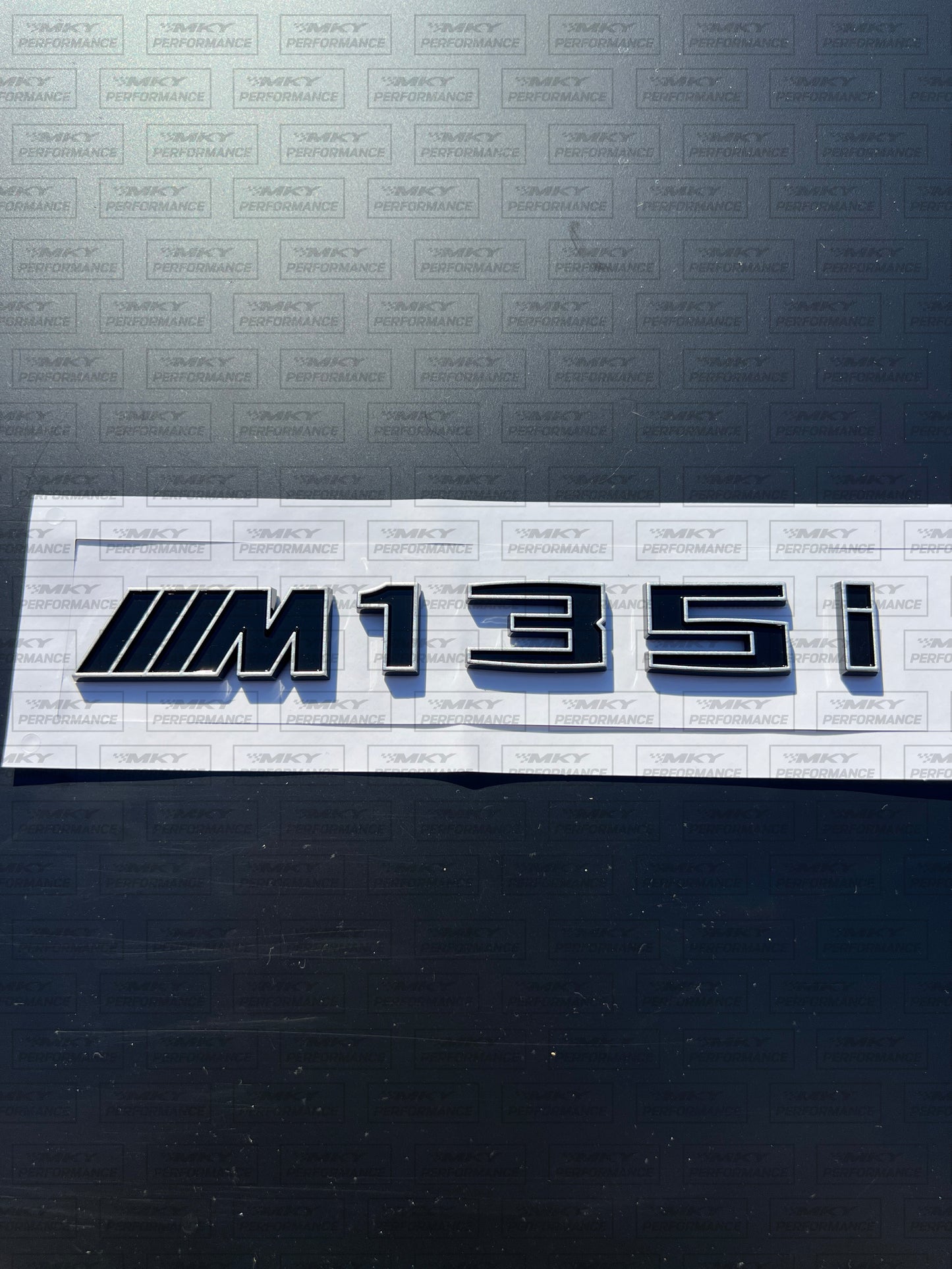 BMW MKY Performance M135i Kidney LCI Style 2025 Badge F20 & F21 1 Series Emblem