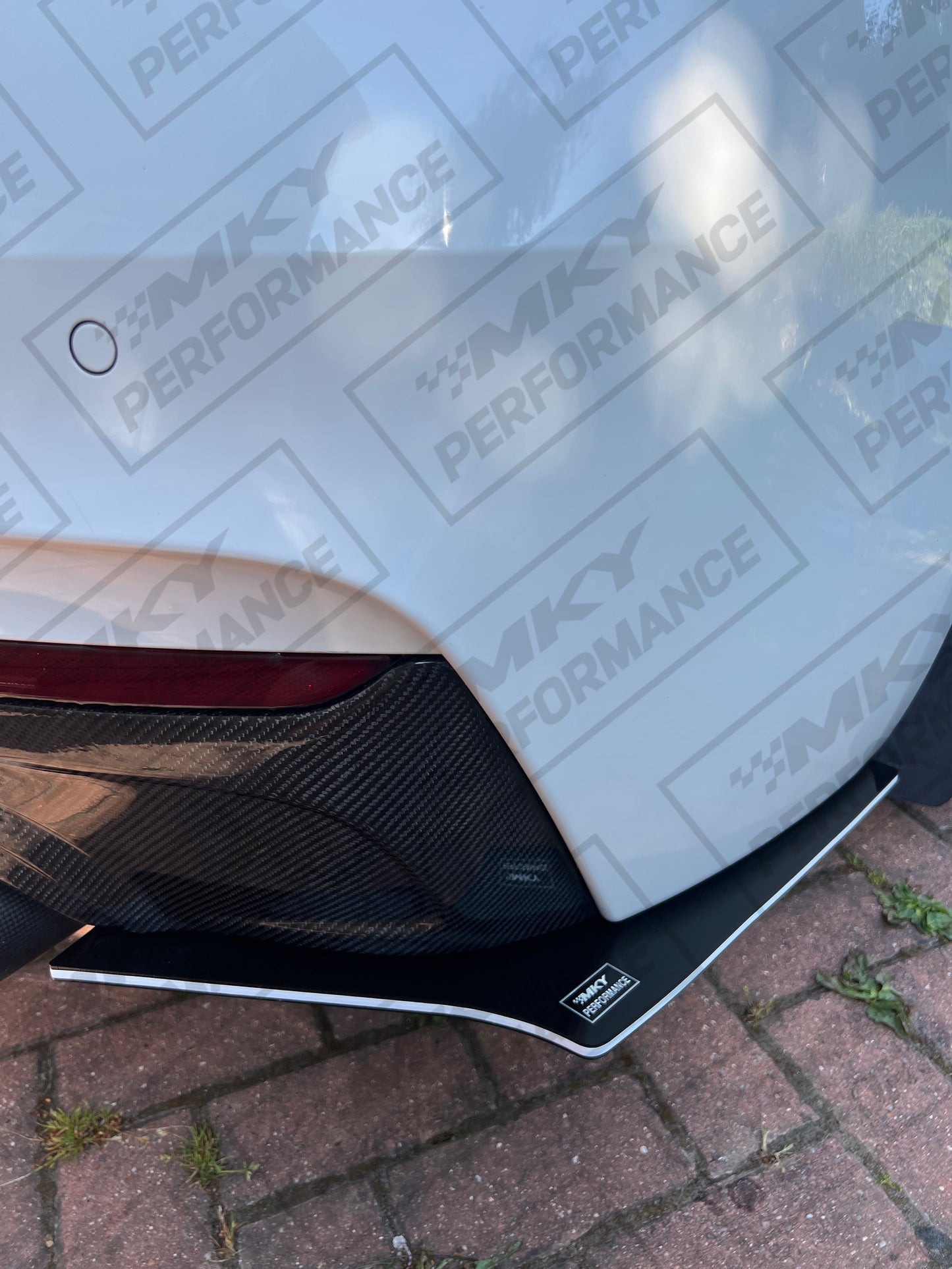 MKY PERFORMANCE BMW 2 Series F22 Ultra Aggressive Rear Splitter Side Spat
