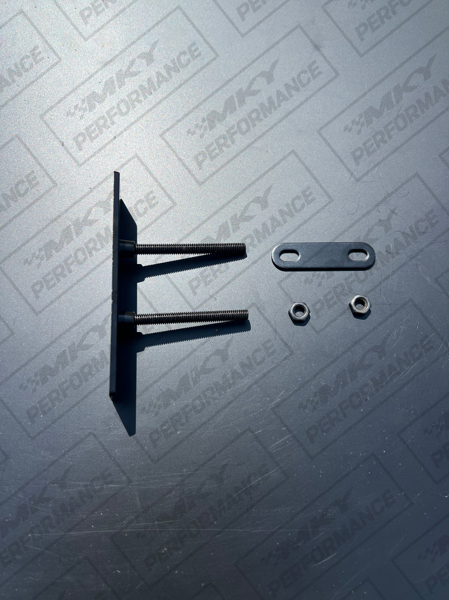 Blank Bracket for Badge Grills