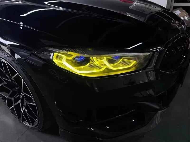 BMW M8 8 Series CSL Style Yellow Headlights DRL LED Module G14 G15 F91 F92 F93