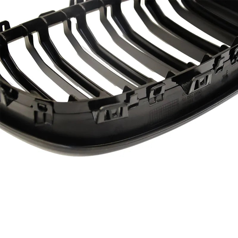 BMW F20 F21 1 SERIES 2015-2019 Gloss Black Double Slat Kidney Grills