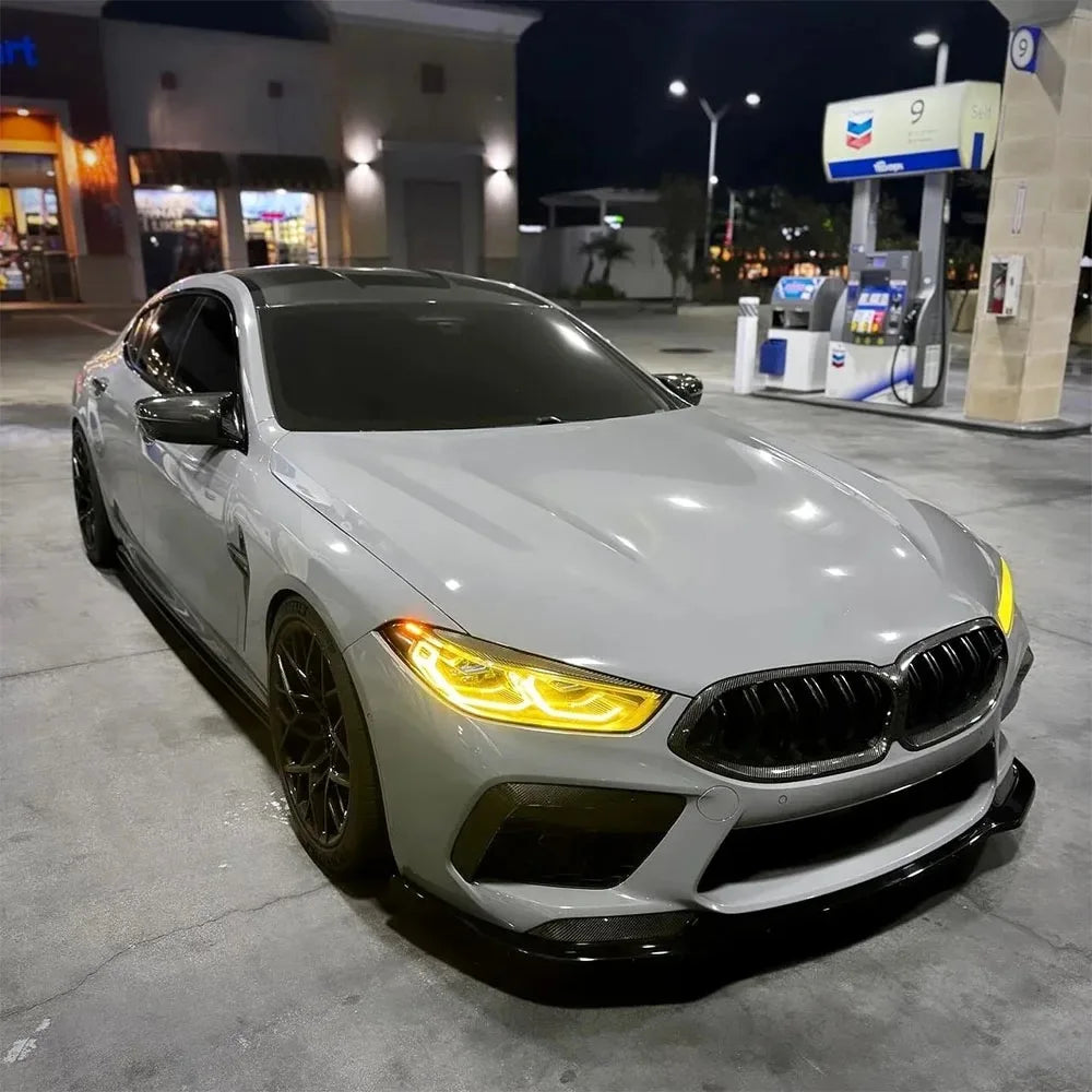 BMW M8 8 Series CSL Style Yellow Headlights DRL LED Module G14 G15 F91 F92 F93