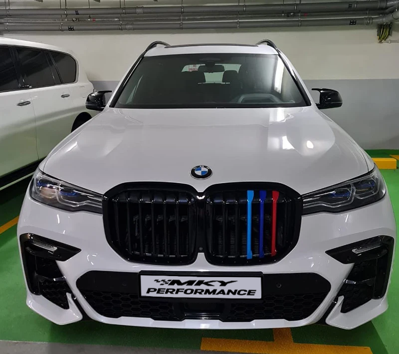 BMW Gloss Black M Style Mirror Caps for X3 X4 X5 X6 iX3 G01 G02 G05 G06 G07 2018