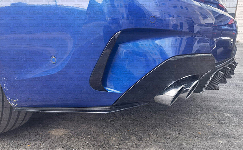 BMW G20 G21 G28 3 Series Rear Spats Splitter Canards