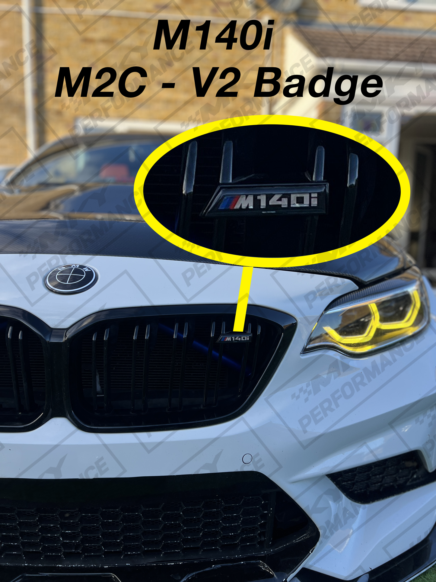 MKY PERFORMANCE M140i Badge / M2 Bumper Badge