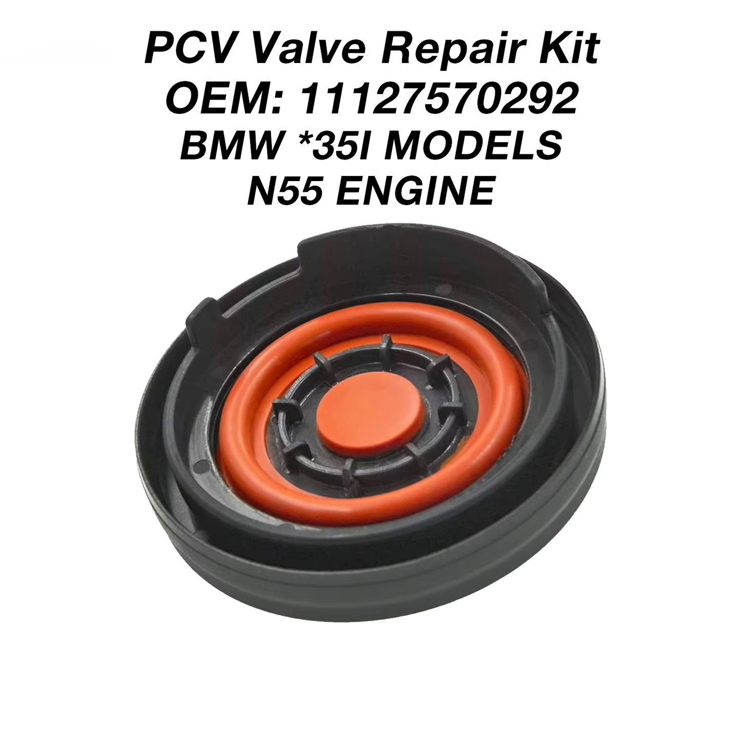 BMW N55 PCV Diaphragm Valve Cover Repair Kit Cap 335I M135I M235I 435I M2 535I