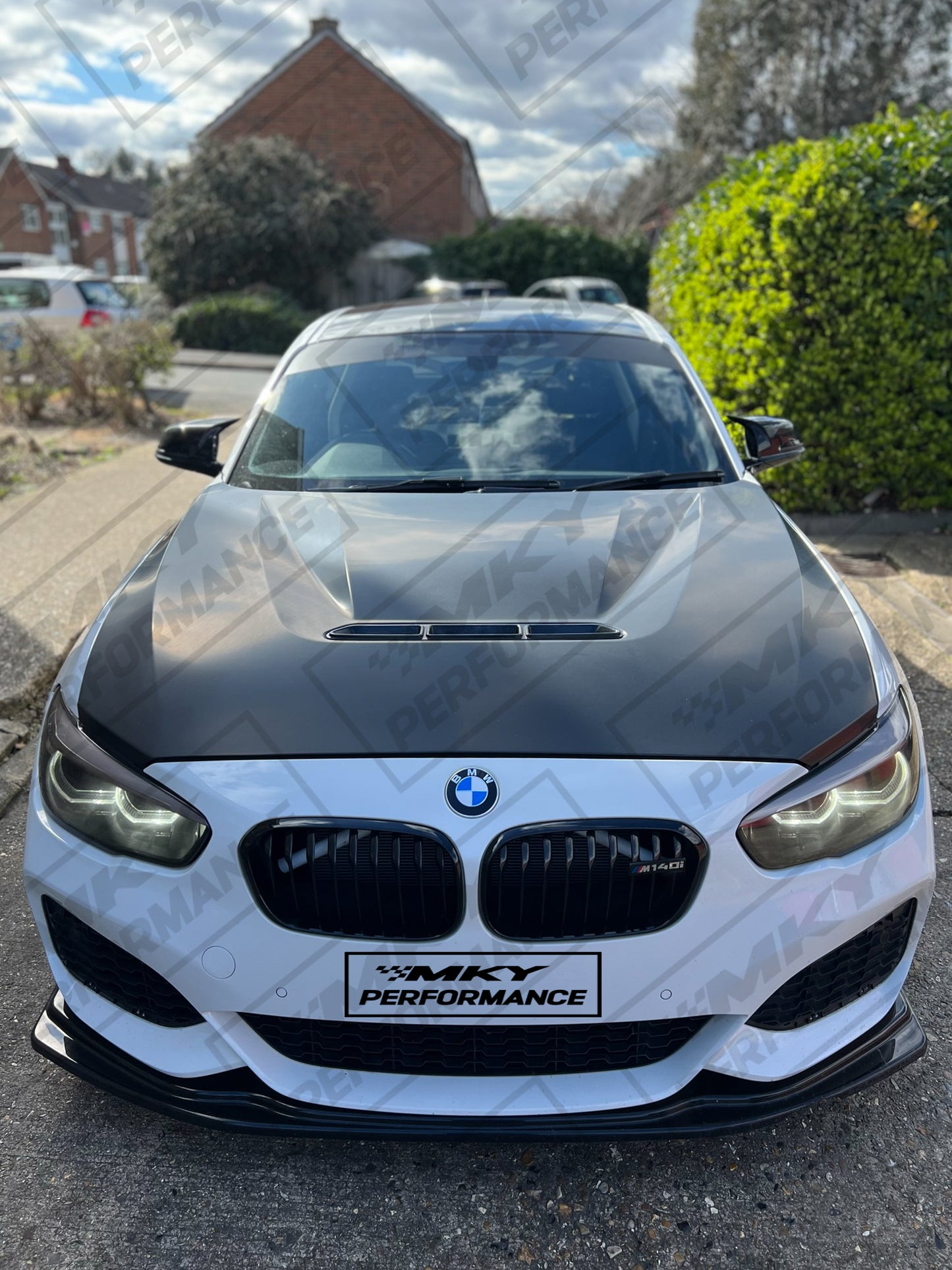 BMW Gloss Black M Style Mirror Caps For F20 / F22 / F87 / F30 / F32