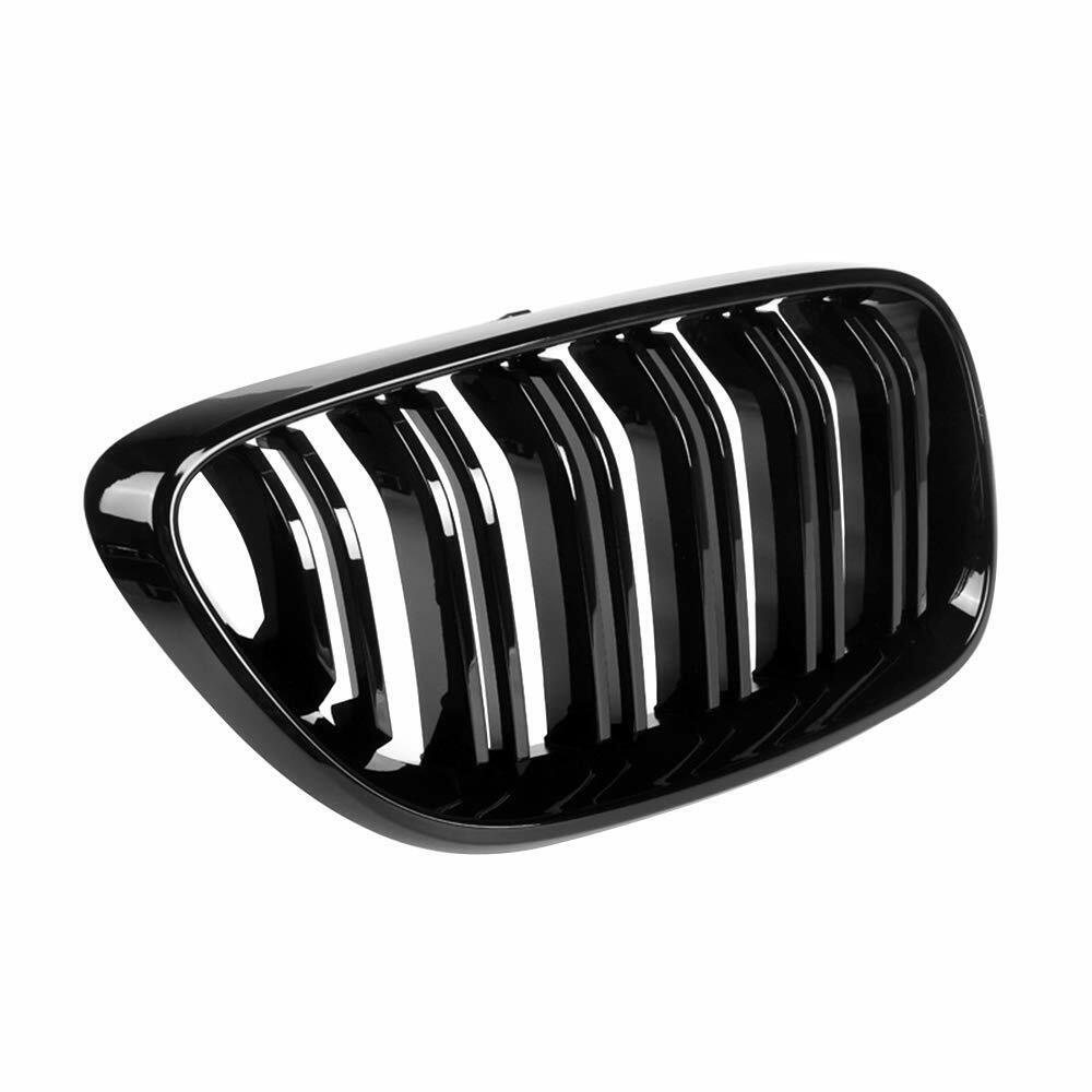 BMW F22 F23 2 SERIES 14-18 Gloss Black Double Slat Kidney Grills