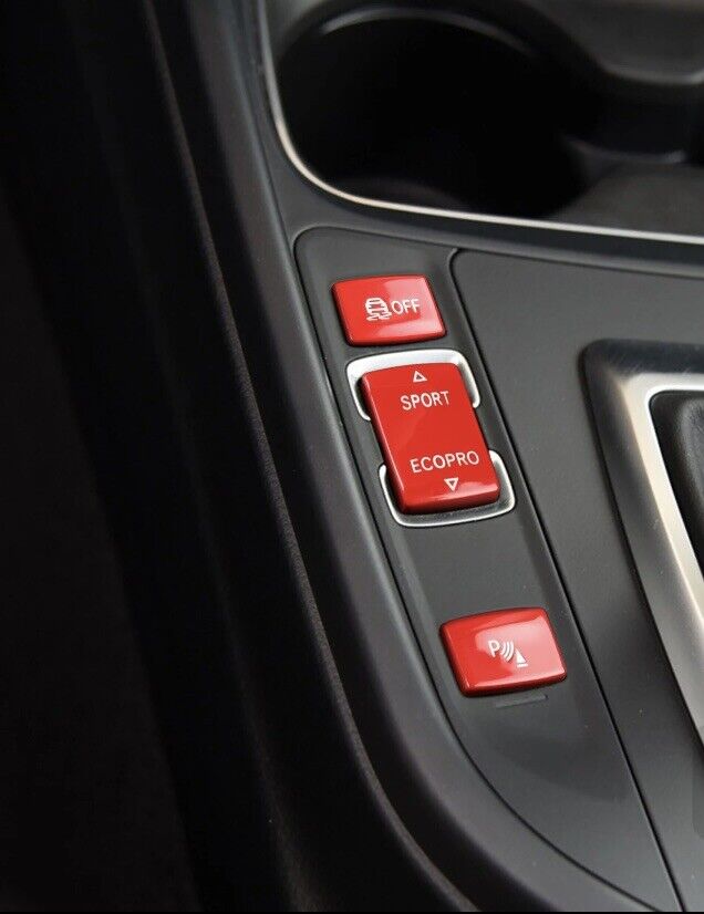 BMW Red Sport Eco Pro Button F20 F22 F30 F32 F80 F82 F10 F85 F86 M3 M4 M5 X5M