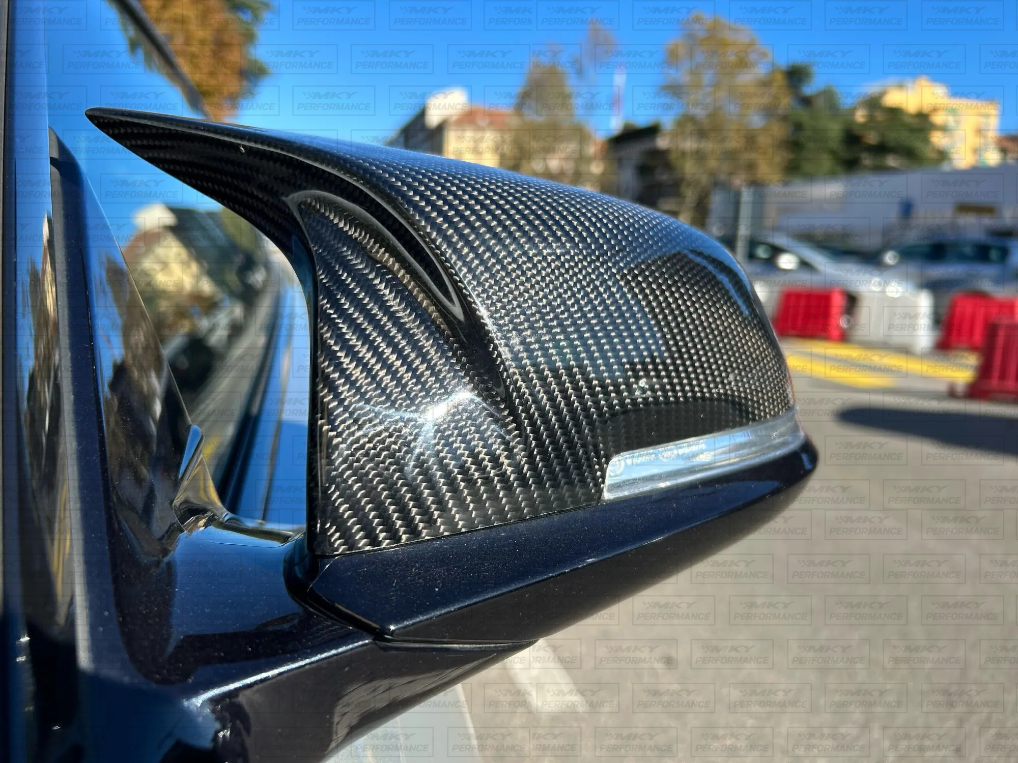 Real Carbon Fibre Wing Mirror Covers For BMW F20 F22 F30 F32 F36 M140i M2 – Gloss Finish