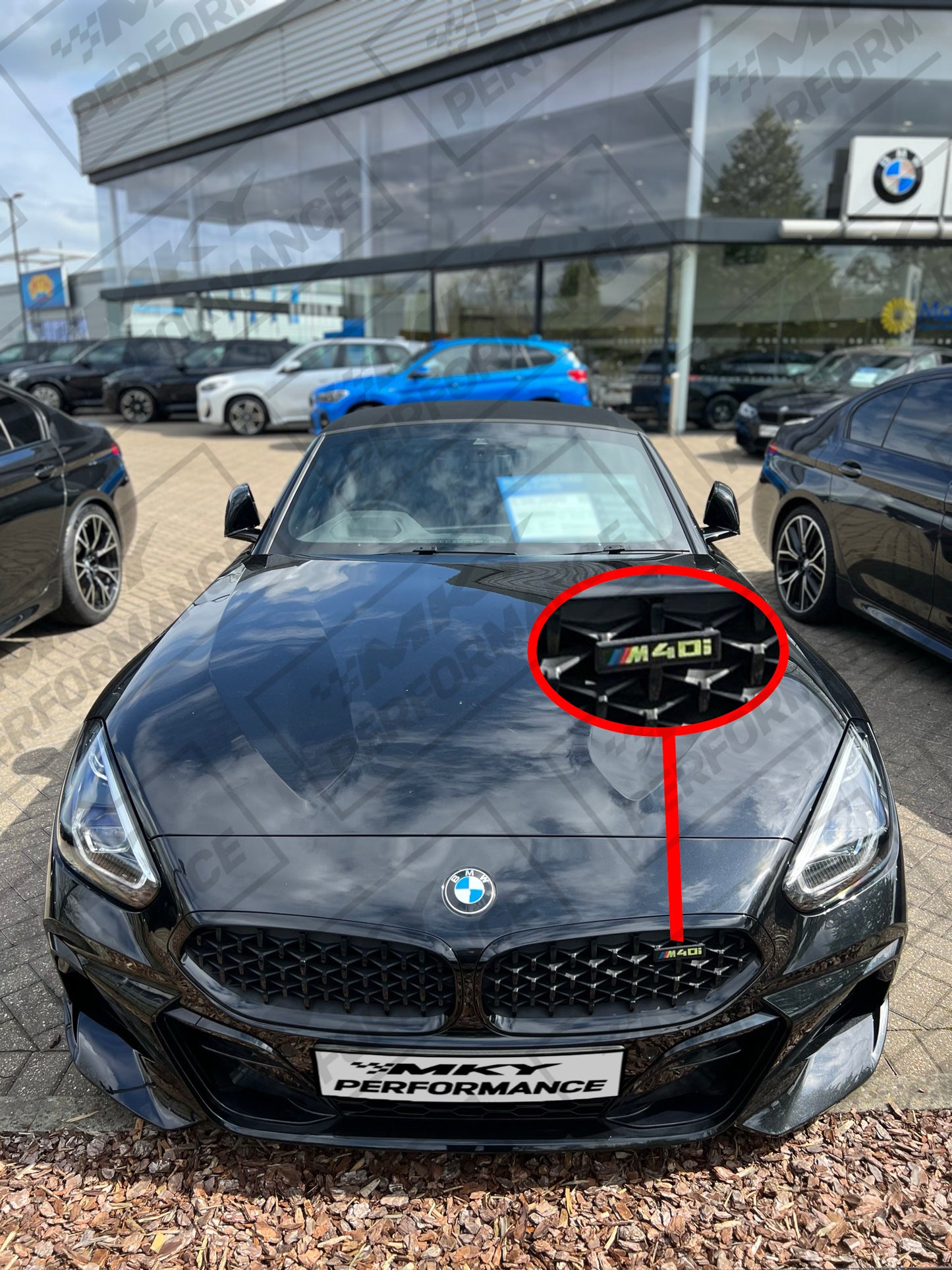 MKY PERFORMANCE Z4 M40i Badge for G29