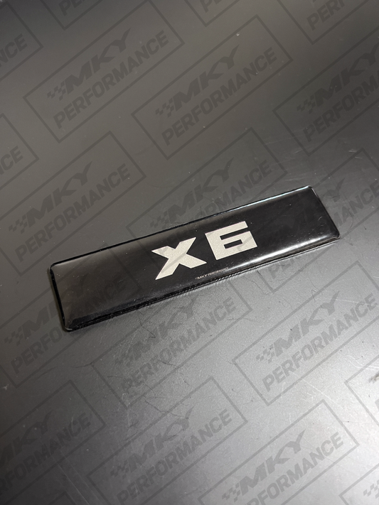 MKY PERFORMANCE X6 Front Kidney Grill Emblem Badge E71 E72 F16 G06