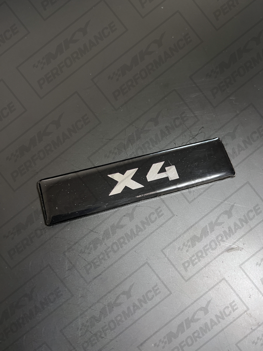 MKY PERFORMANCE X4 Front Kidney Grill Emblem Badge F26 G02 F98