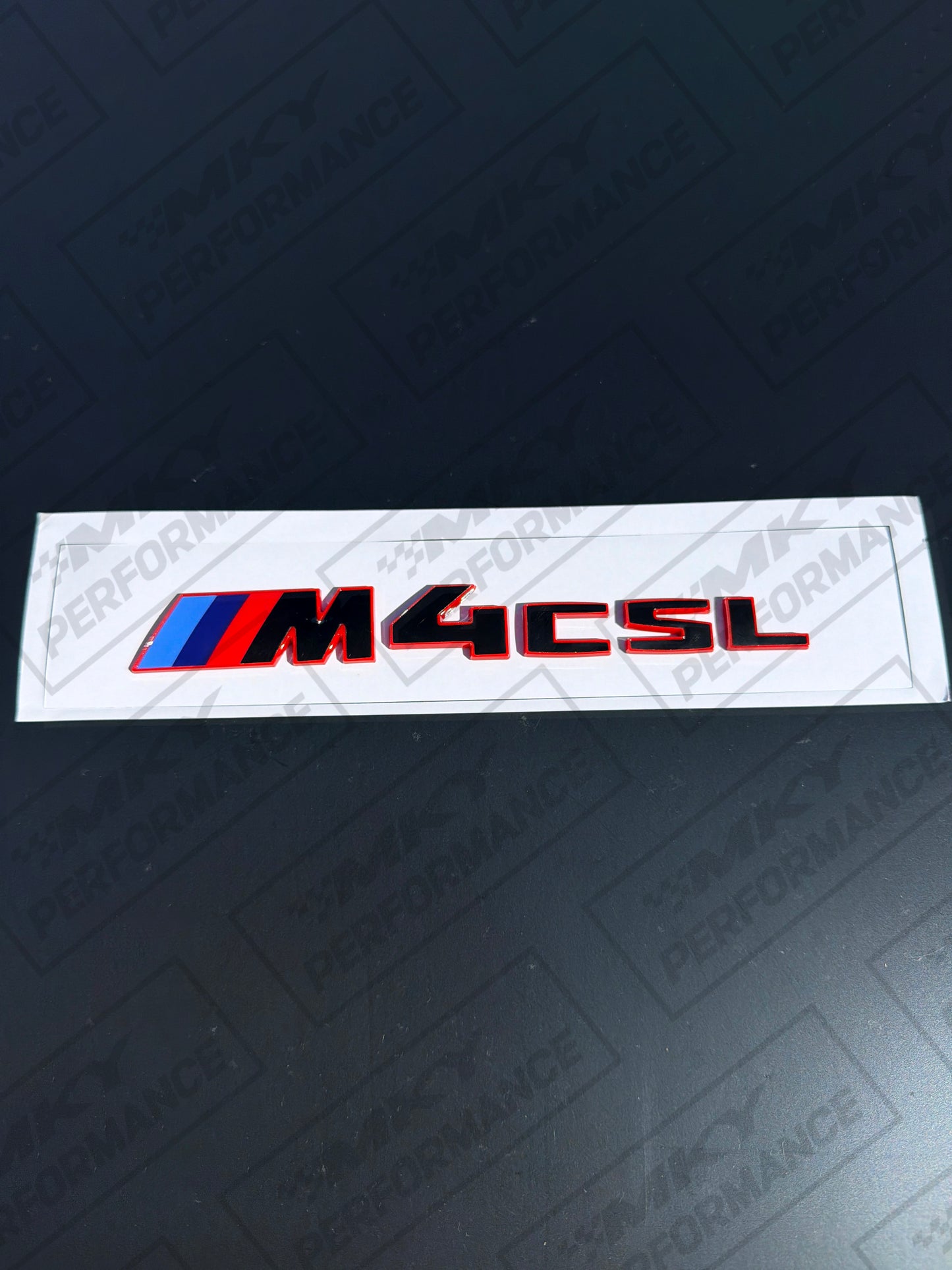 BMW MKY Performance M4 CSL LCI Style 2025 Badge G82 G83