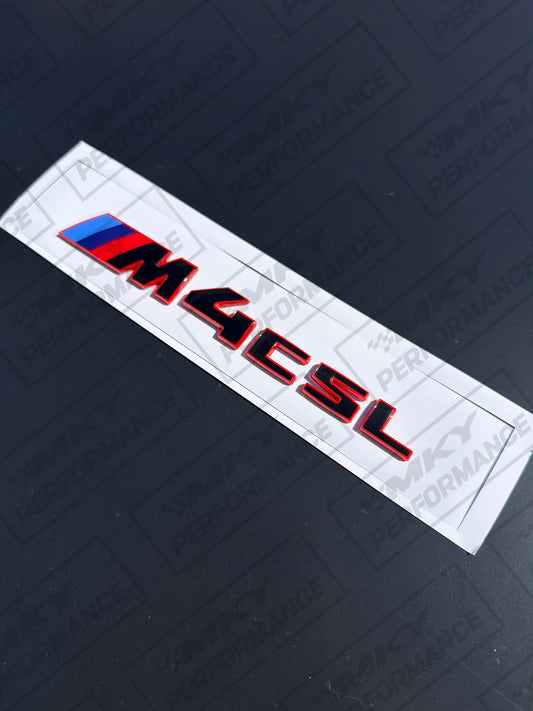 BMW MKY Performance M4 CSL LCI Style 2025 Badge G82 G83