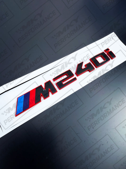 BMW MKY Performance M240i Kidney CSL LCI Style 2025 Badge F22 & F23 2 Series Emblem