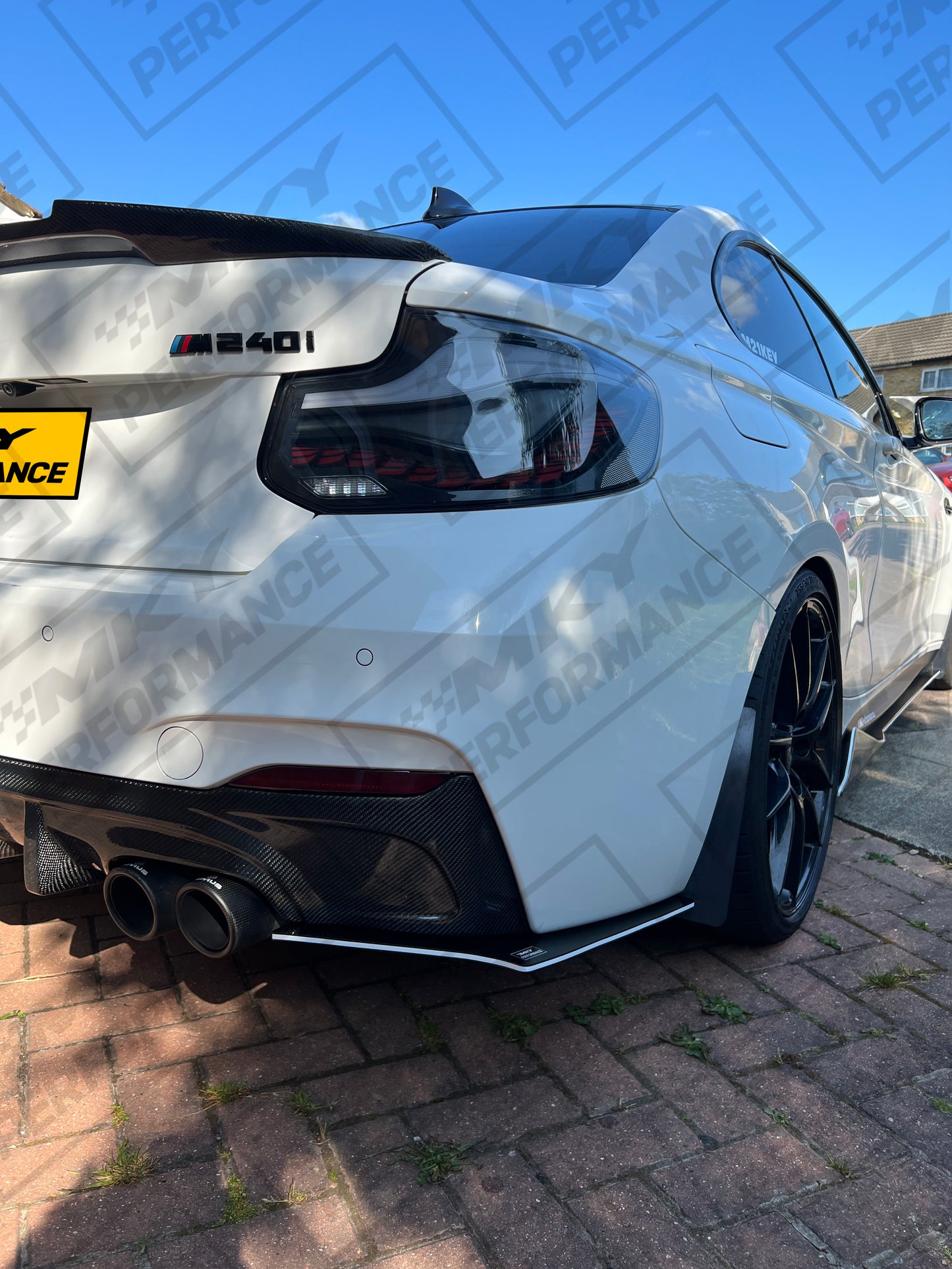 MKY PERFORMANCE BMW 2 Series F22 Ultra Aggressive Rear Splitter Side Spat