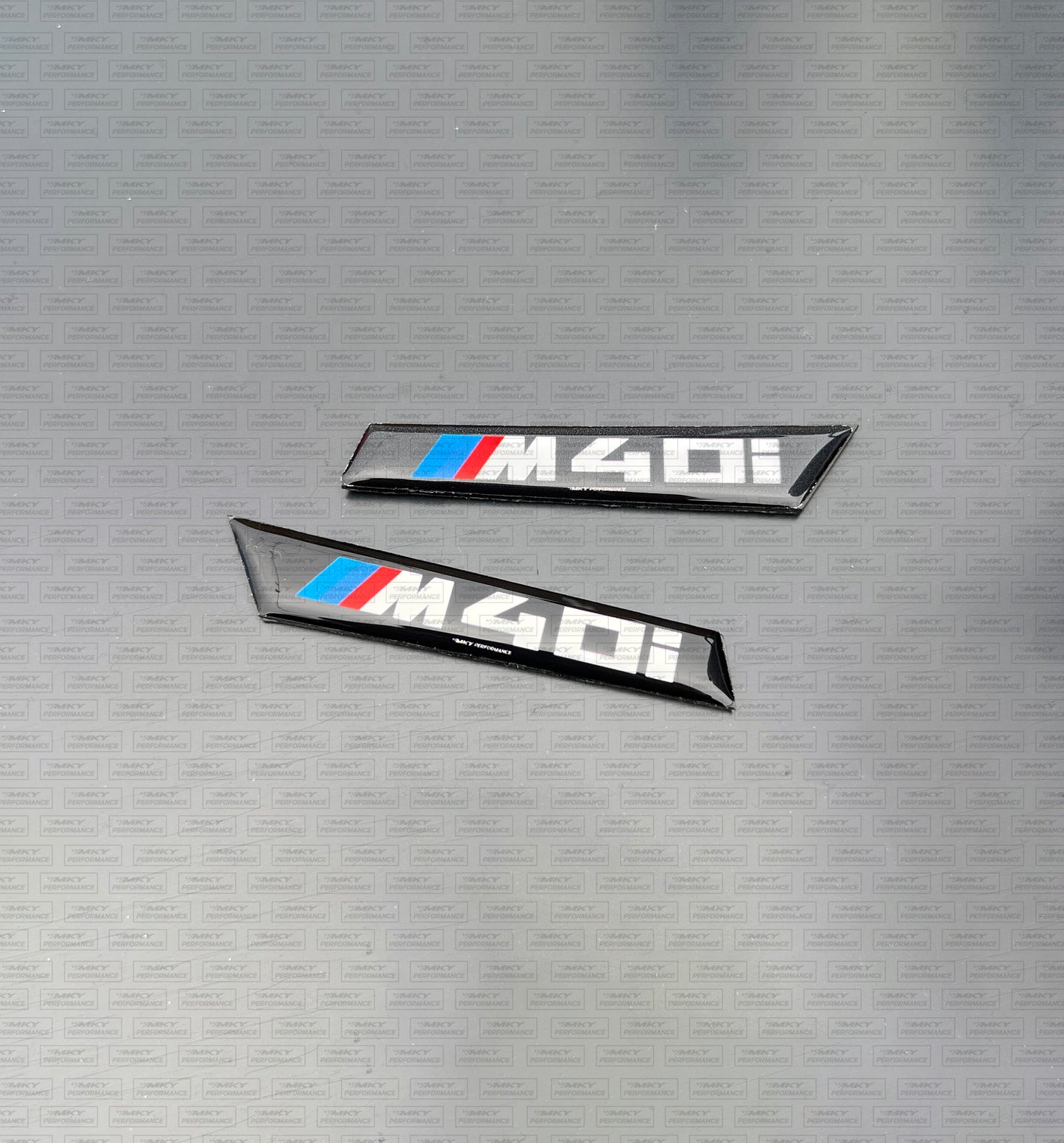 MKY PERFORMANCE X3 / X4 M40i Front Fender Side Vent Badges for G01 / G02