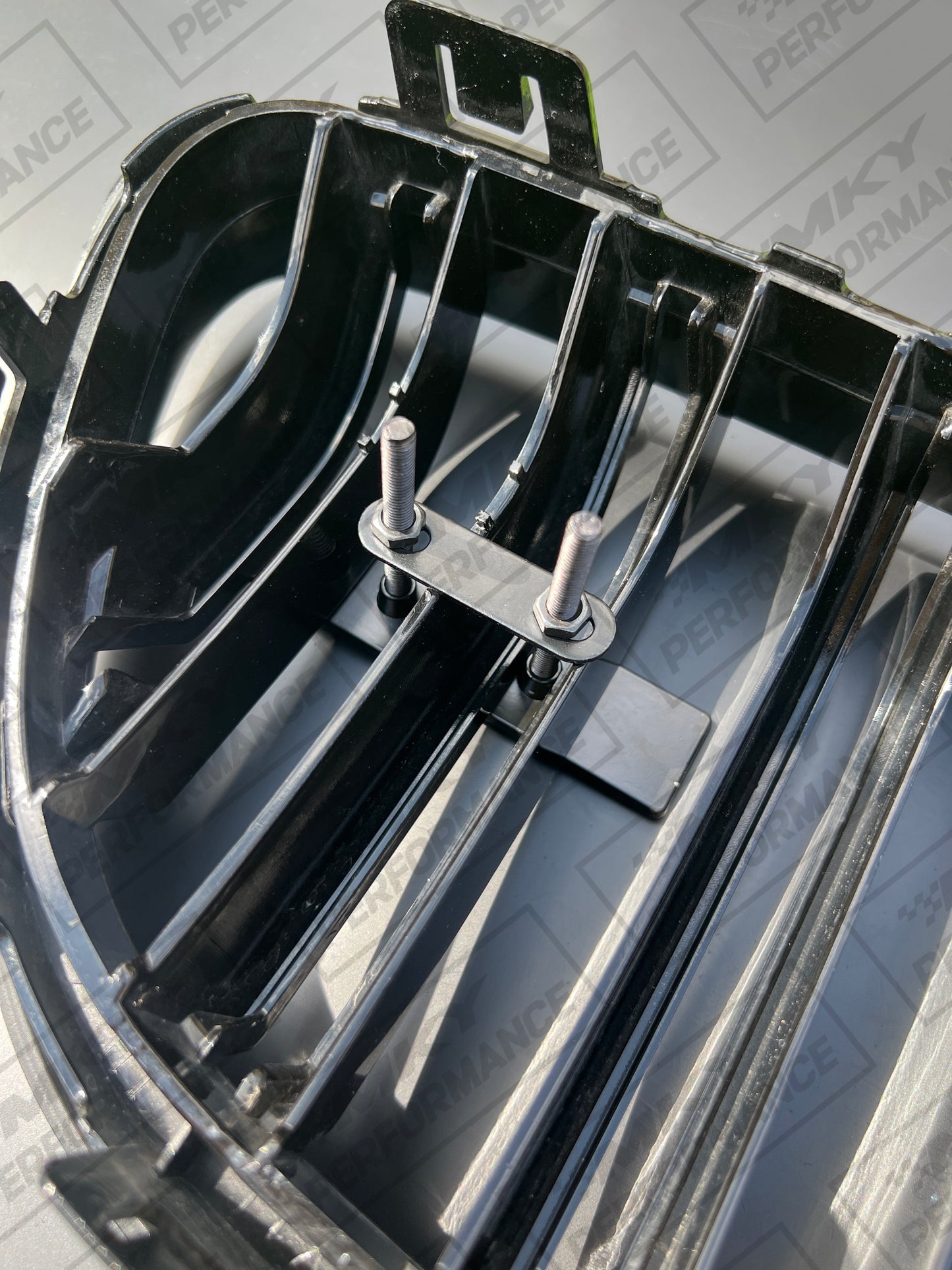 Blank Bracket for Badge Grills