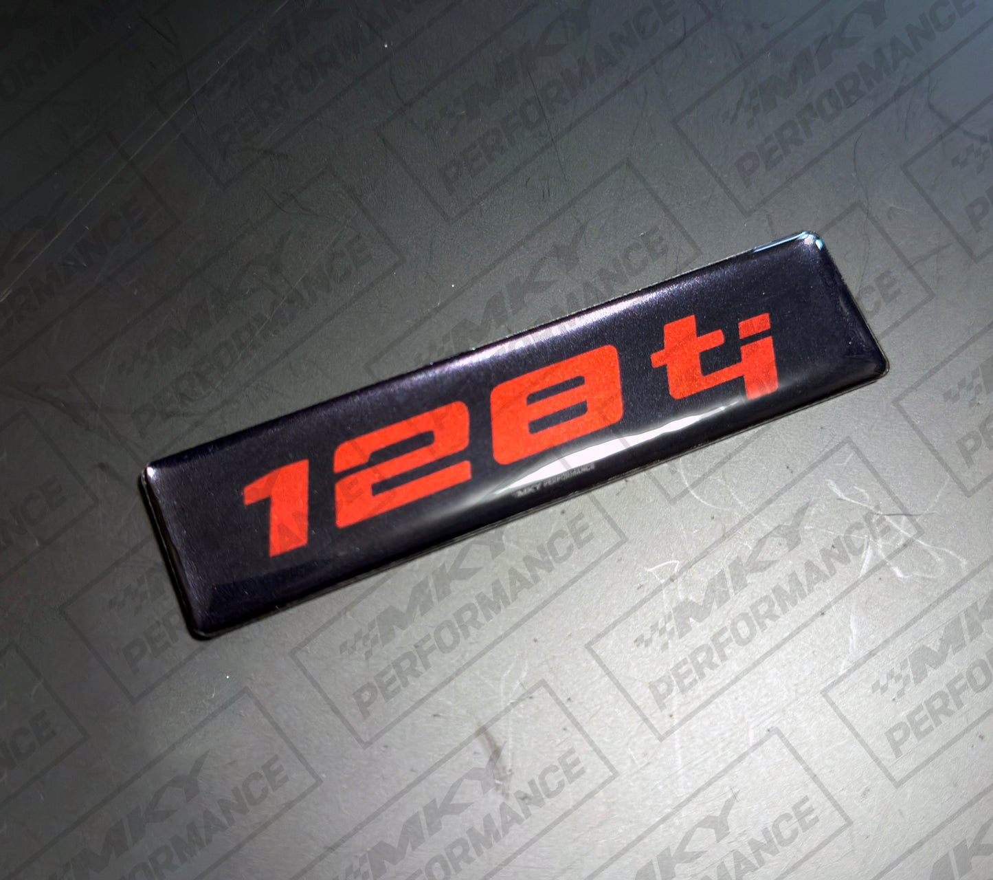 MKY PERFORMANCE F40 128ti Badge Red