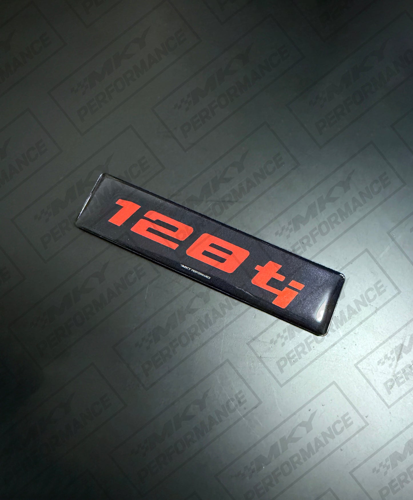 MKY PERFORMANCE F40 128ti Badge Red