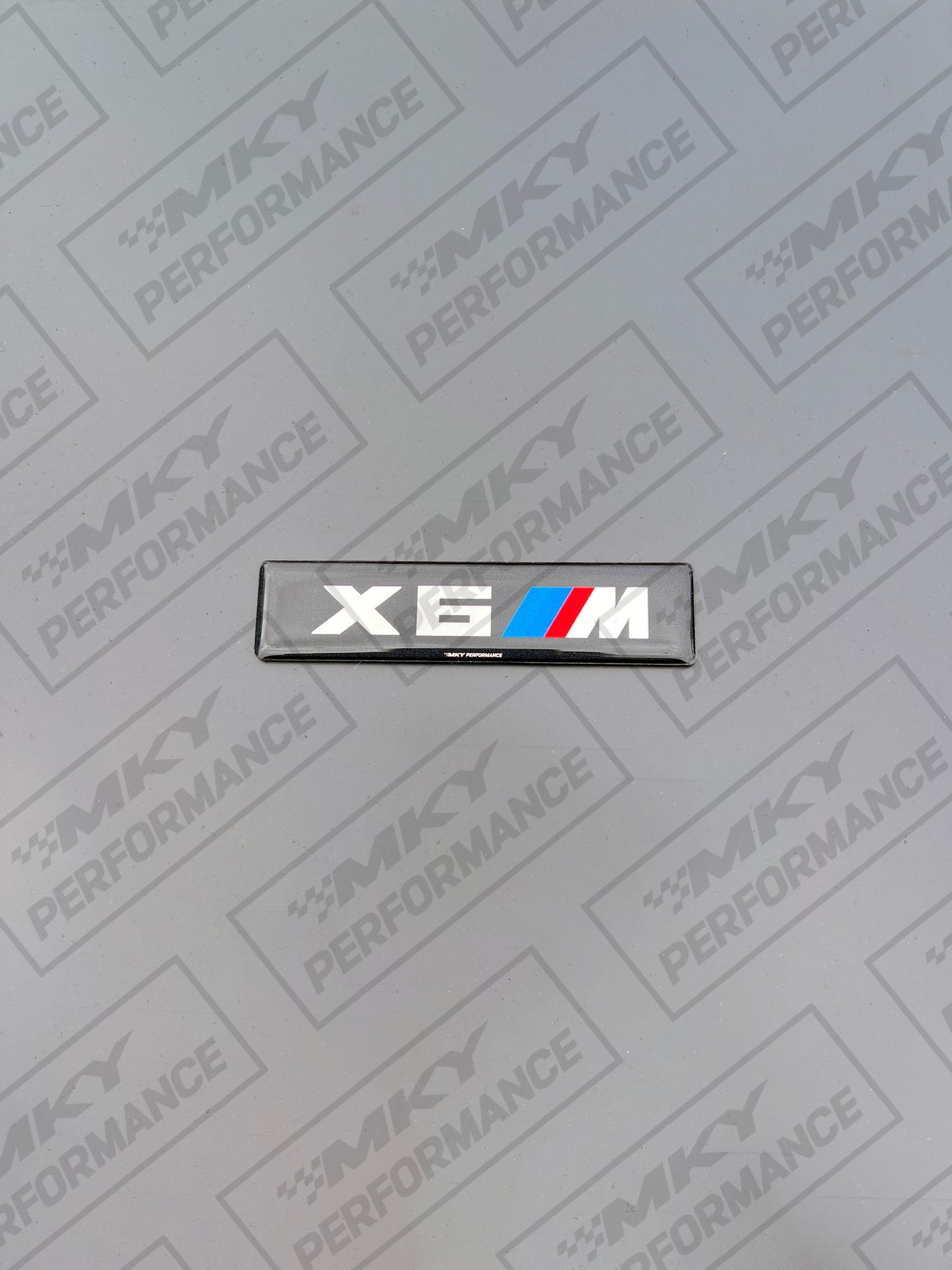 MKY Performance BMW X6M Kidney Front Grill Badge Emblem