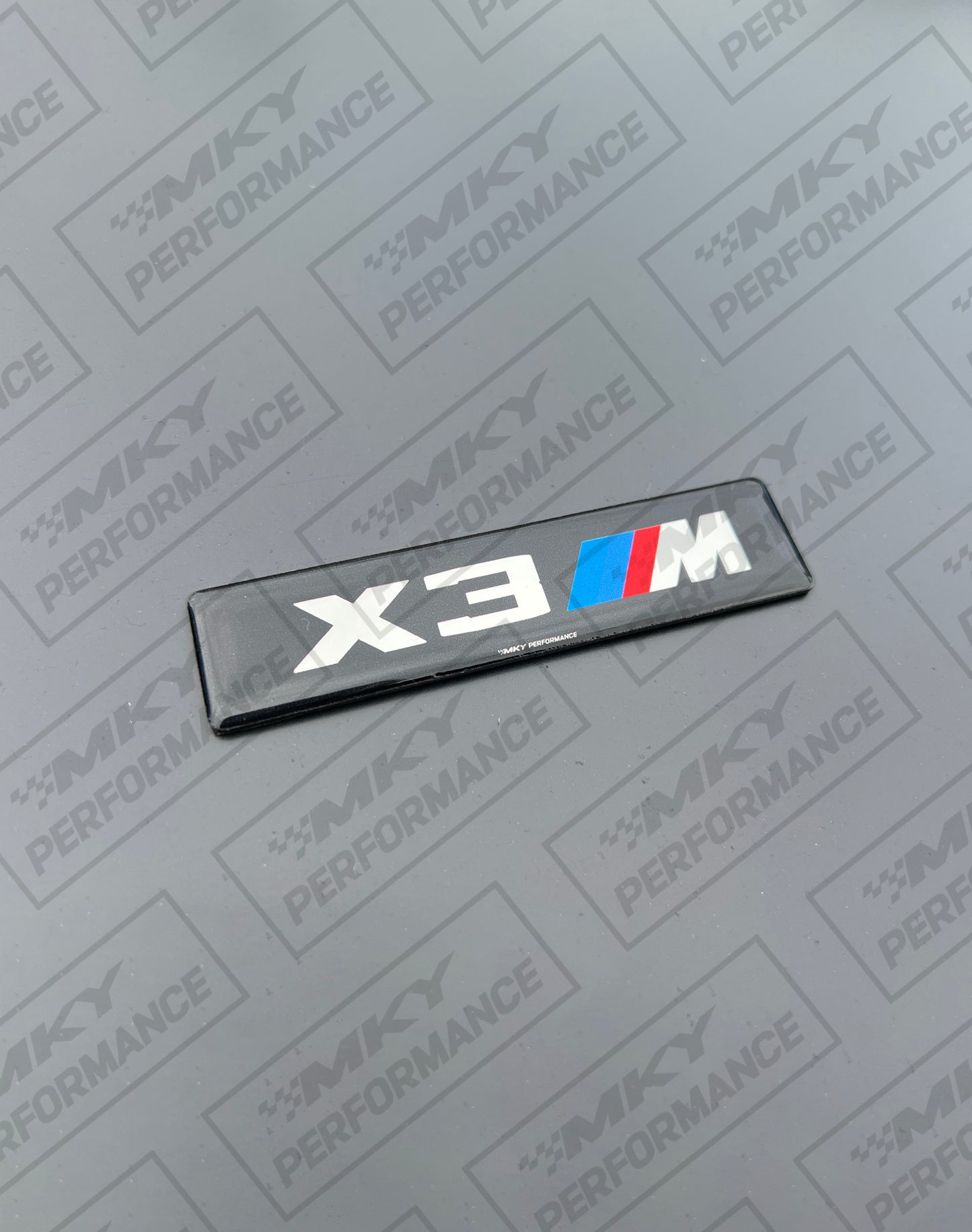 MKY Performance BMW X3M Kidney Front Grill Badge Emblem