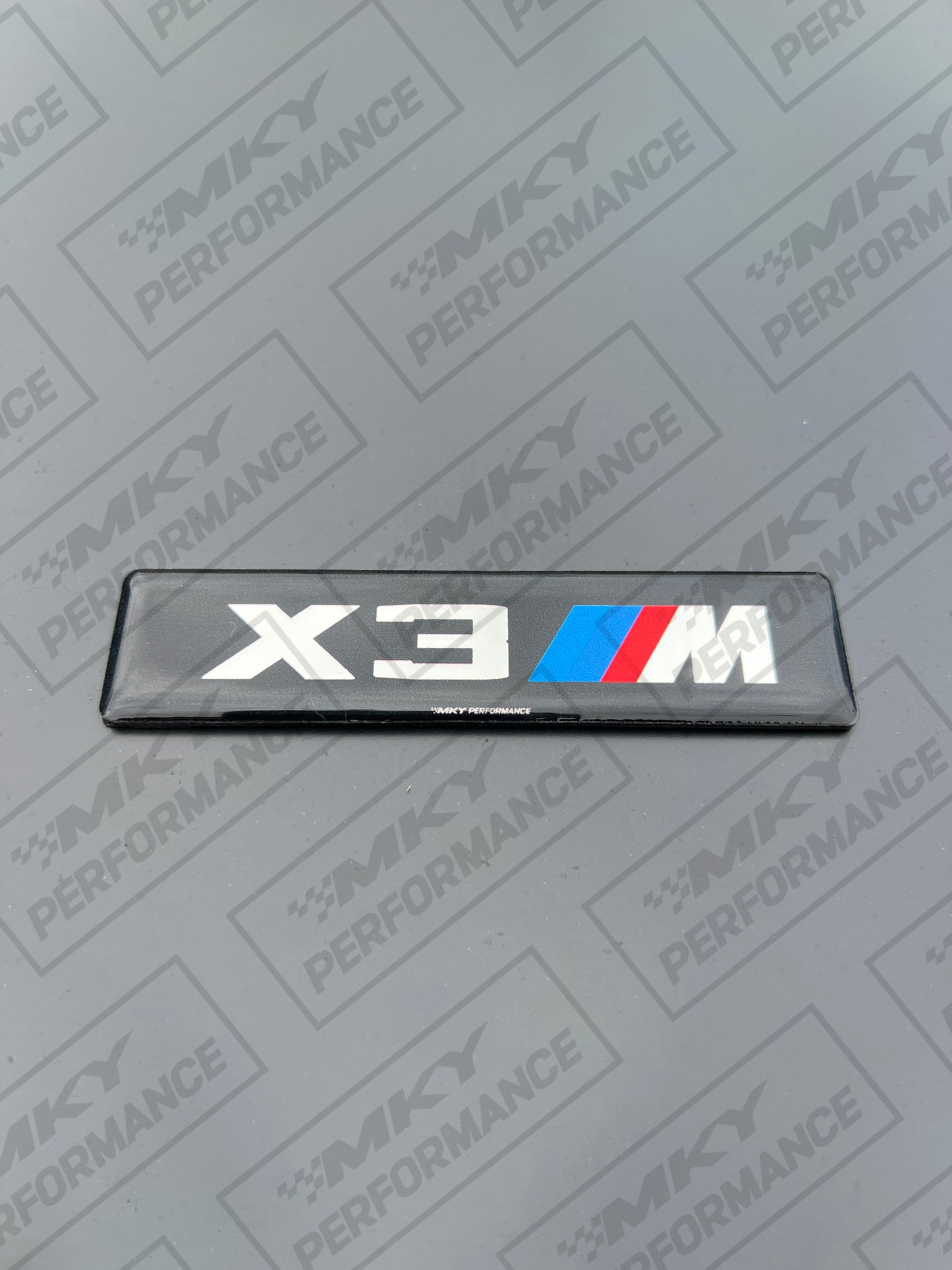 MKY Performance BMW X3M Kidney Front Grill Badge Emblem