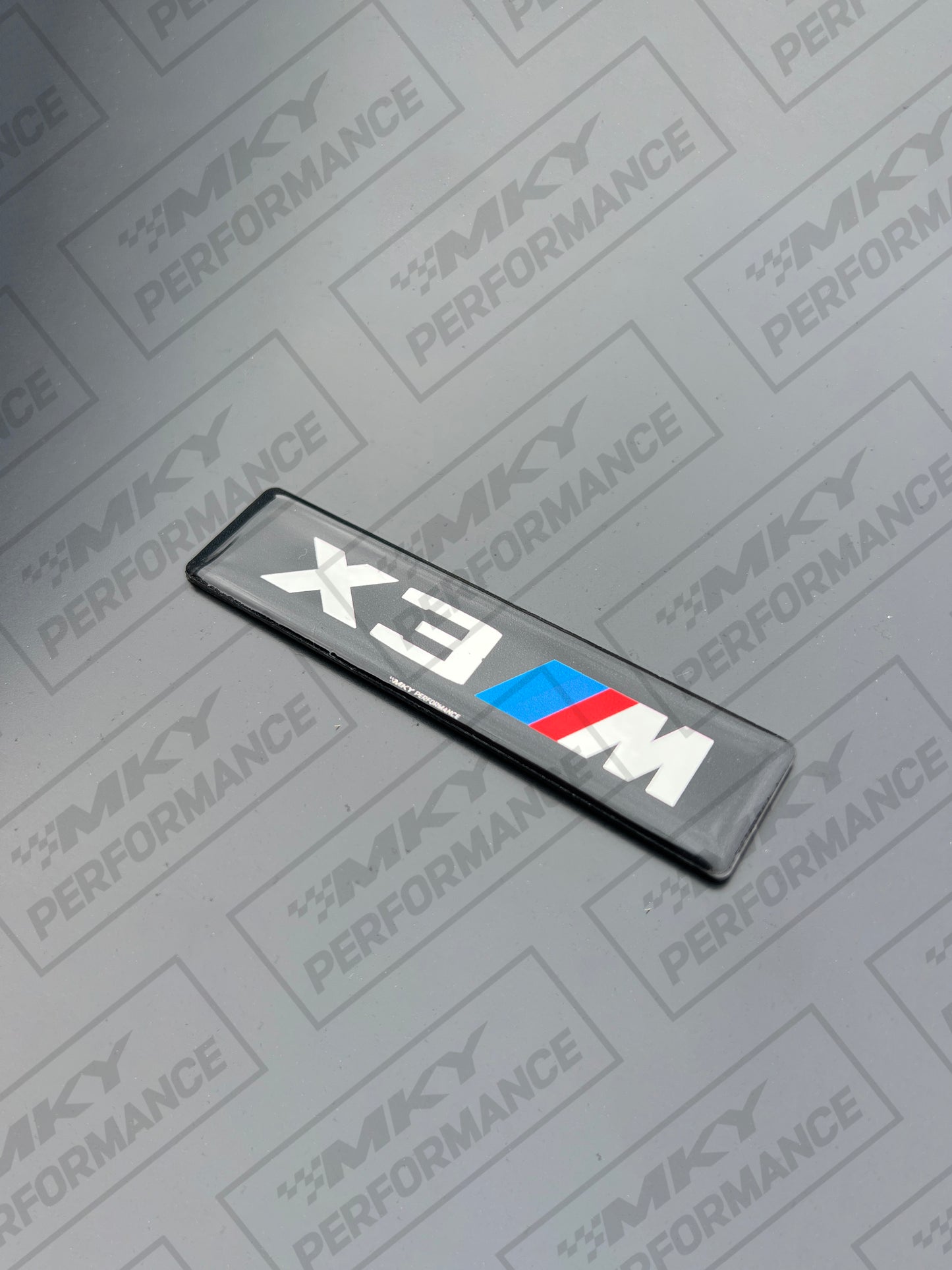 MKY Performance BMW X3M Kidney Front Grill Badge Emblem