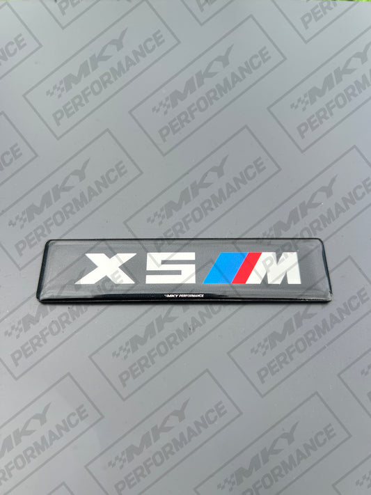 MKY Performance BMW X5M Kidney Front Grill Badge Emblem