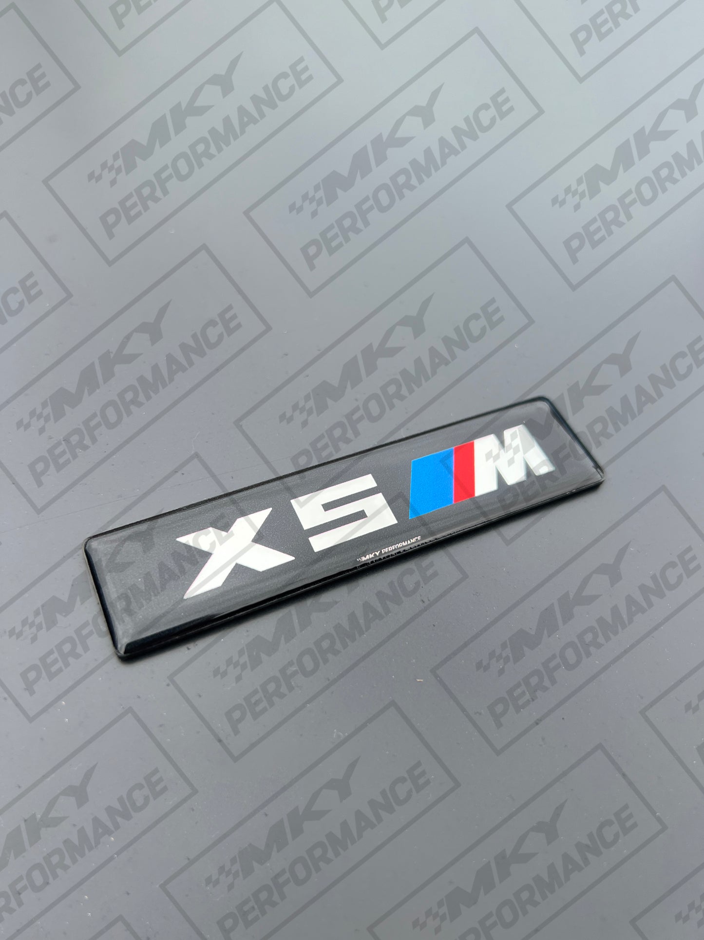 MKY Performance BMW X5M Kidney Front Grill Badge Emblem