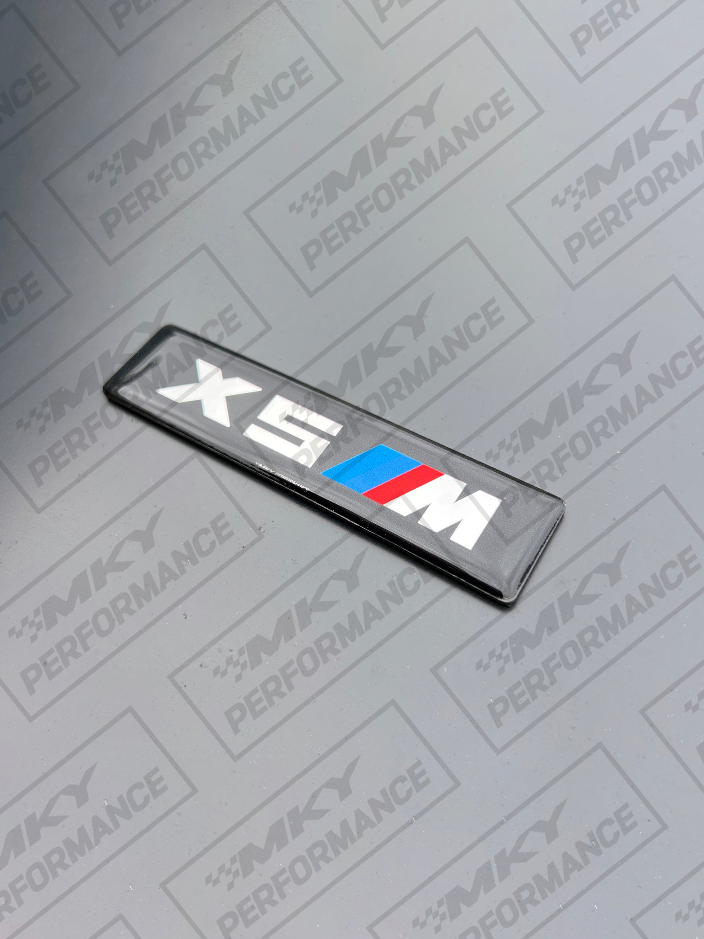 MKY Performance BMW X5M Kidney Front Grill Badge Emblem