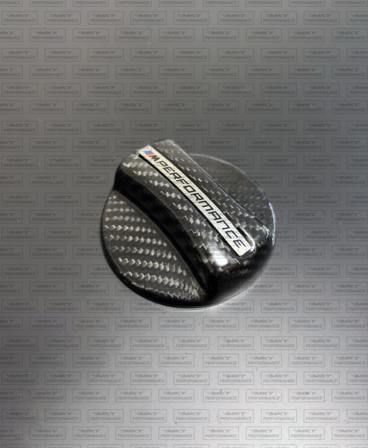 Carbon Fibre BMW Fuel Cover Cap M Performance