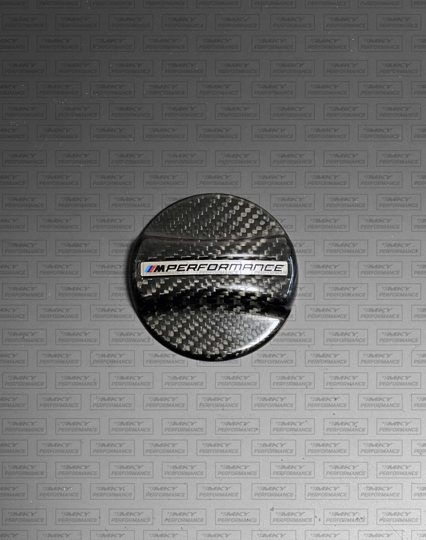 Carbon Fibre BMW Fuel Cover Cap M Performance