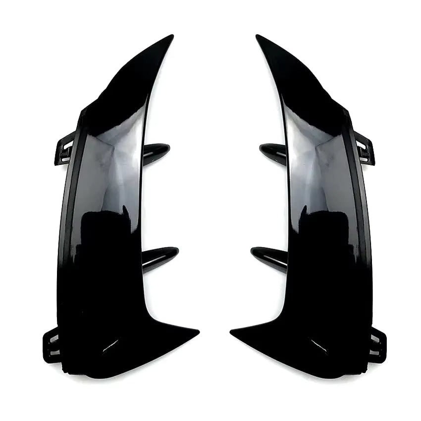 Mercedes A-Class W177 AMG Line A250 A35 A45 Rear Canards Fins Gloss Black 2019+