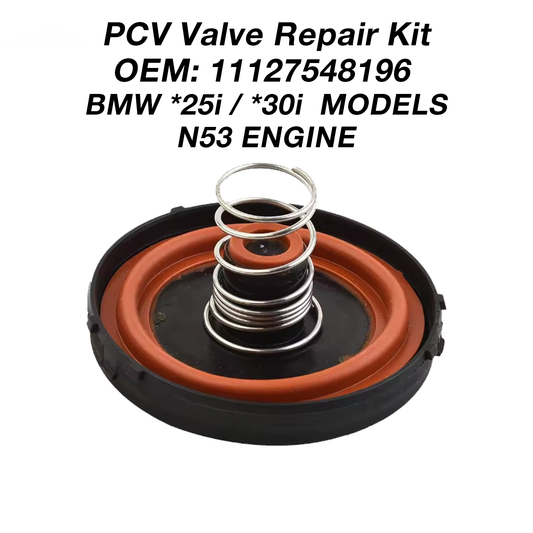 BMW N53 PCV Diaphragm Valve Cover Repair Kit Cap 11127548196