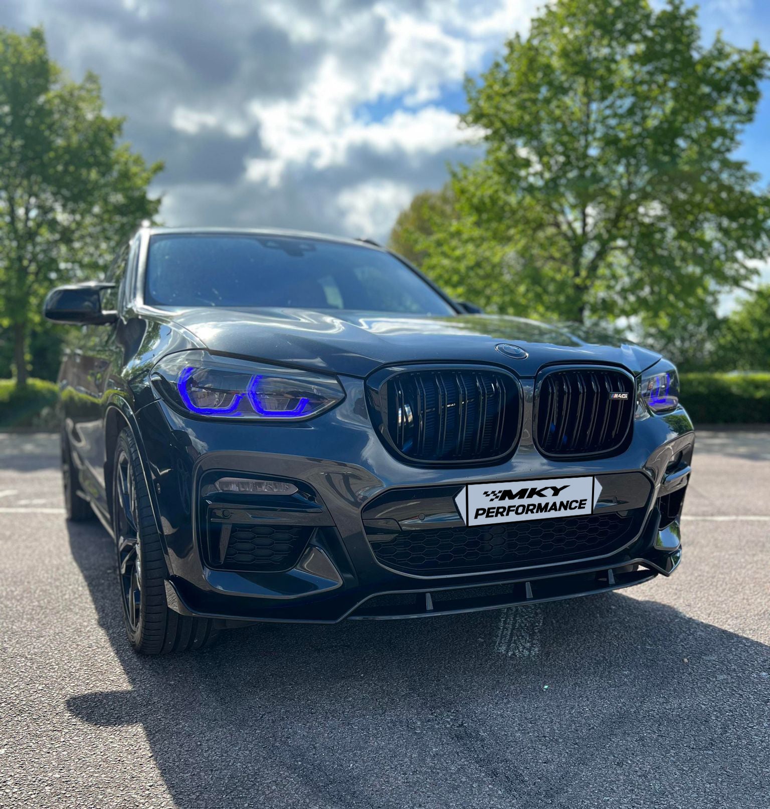 MKY PERFORMANCE X3 / X4 M40i Badge for G01 / G02