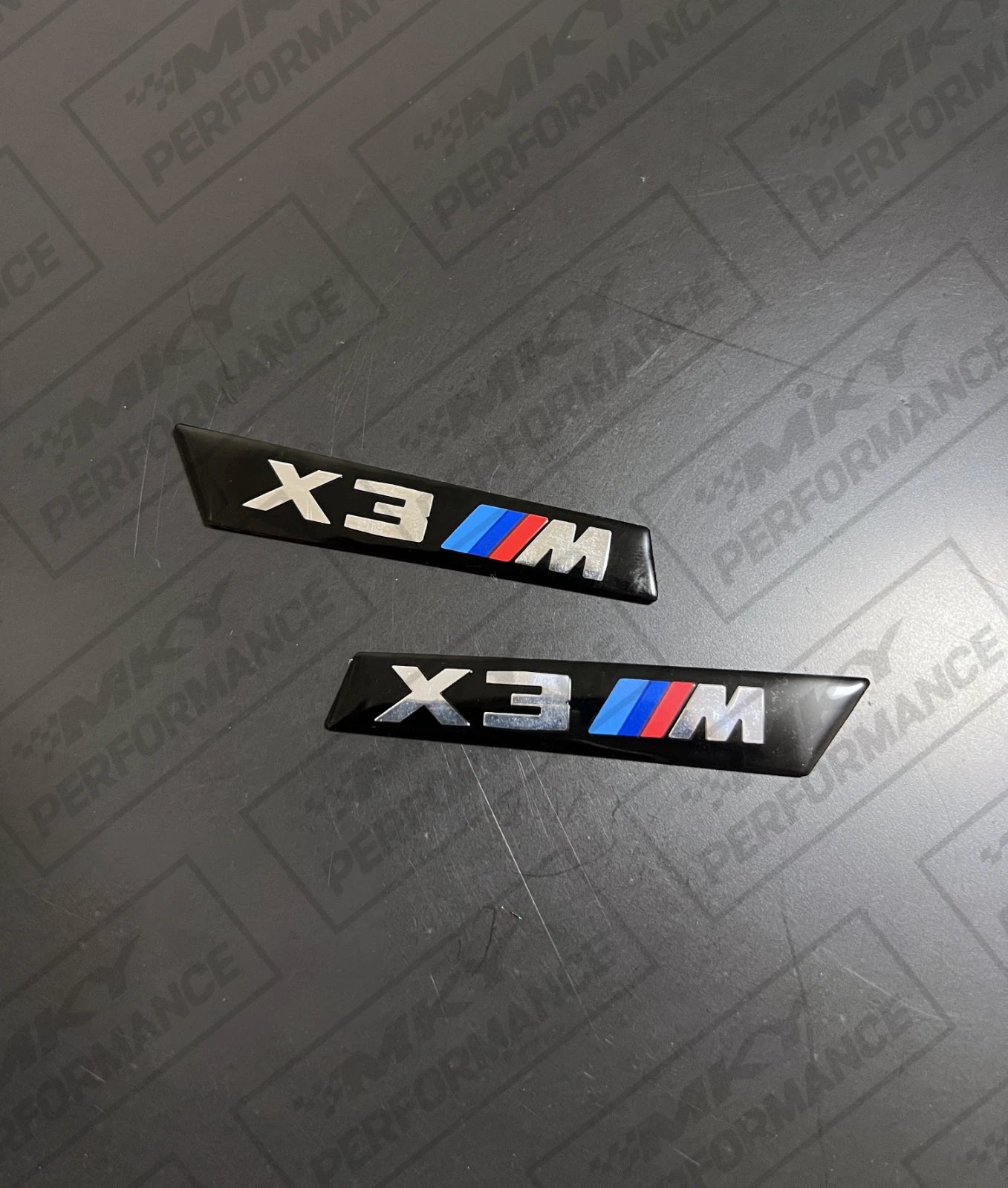 MKY PERFORMANCE X3 ///M Front Fender Side Vent Badges for G01 / G02