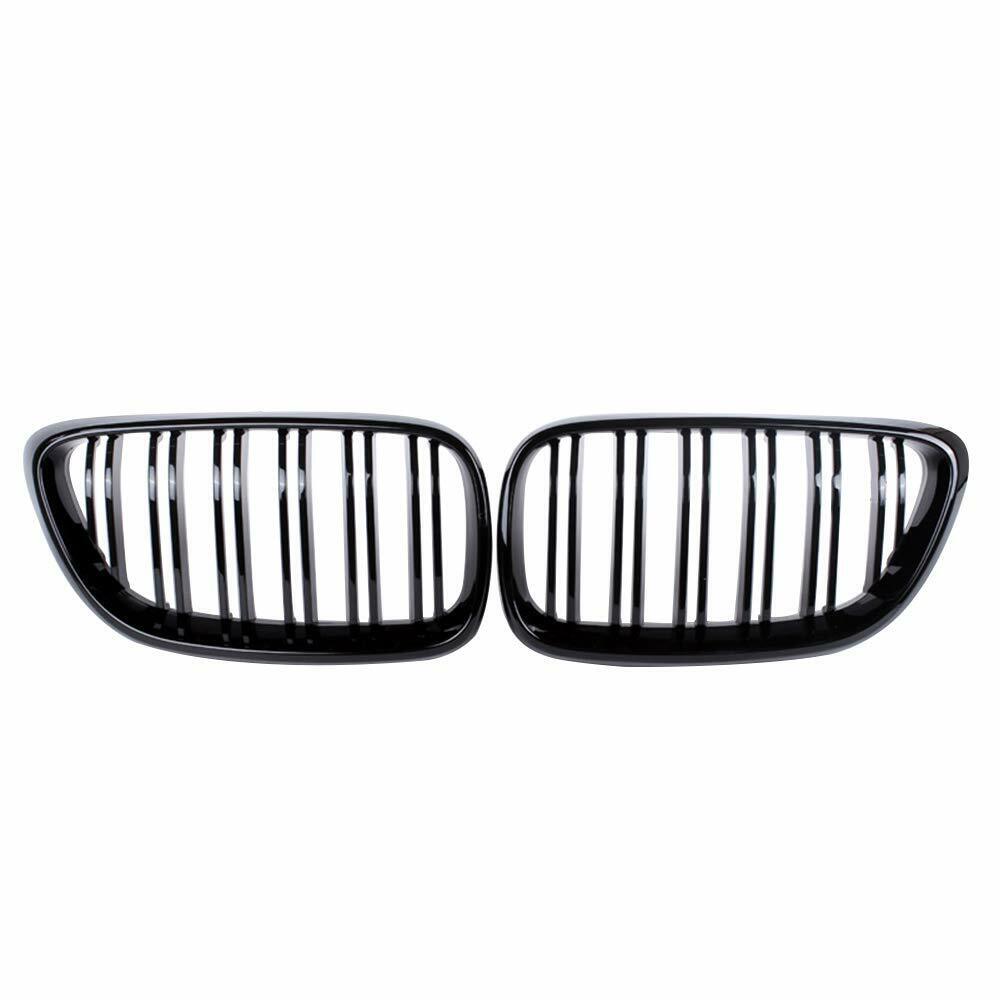 BMW F22 F23 2 SERIES 14-18 Gloss Black Double Slat Kidney Grills