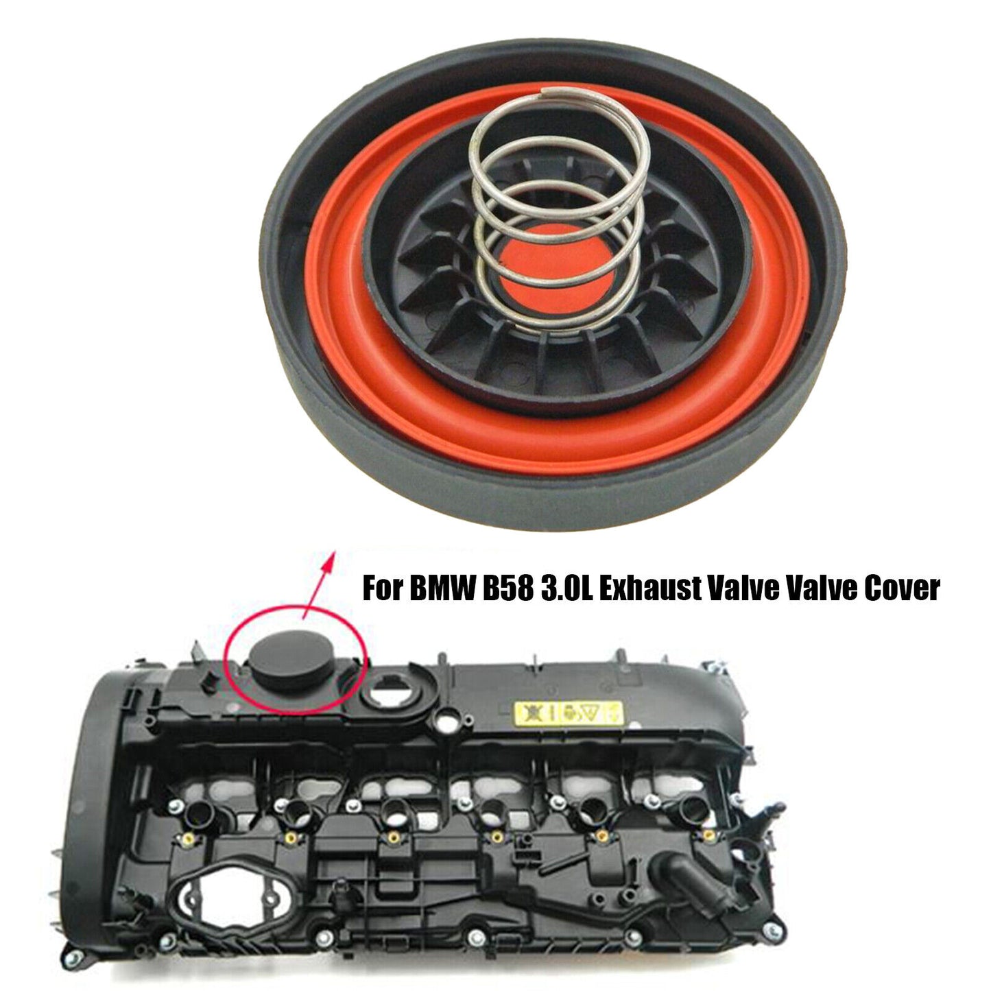 BMW B58 PCV Diaphragm Replacement Valve Cover Repair Kit