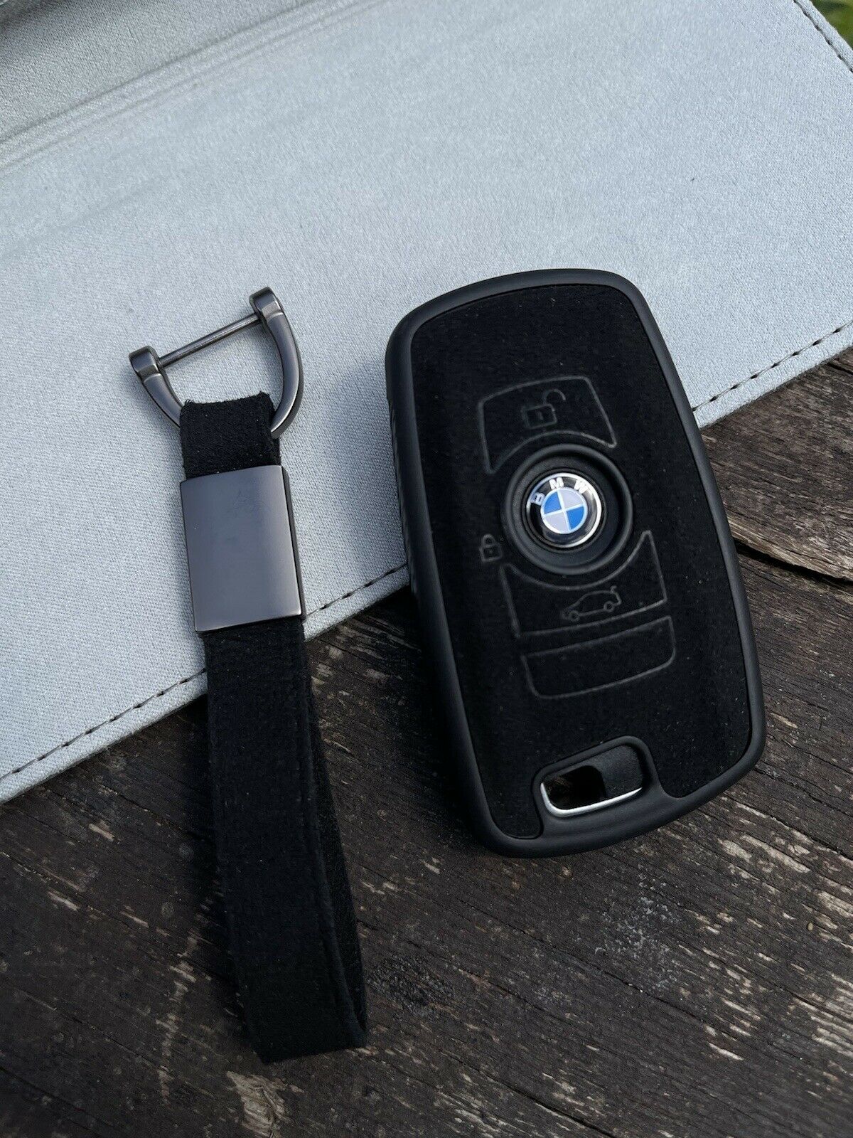 BMW Alcantara Suede Key Case Cover Holder Shell – MKY PERFORMANCE