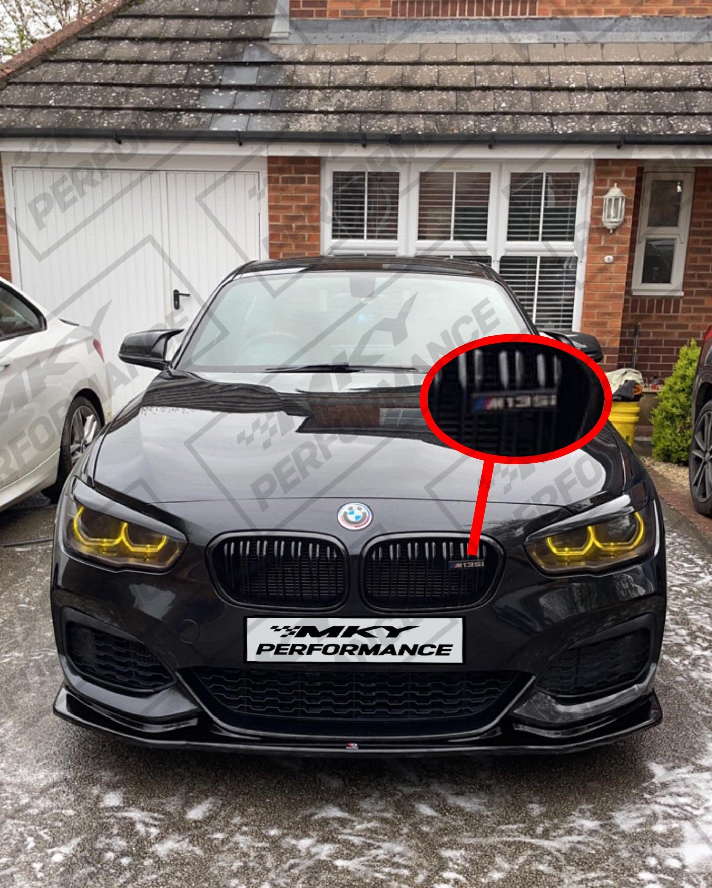 MKY PERFORMANCE F20 M135i Badge